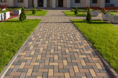 Paver Pathway Installation